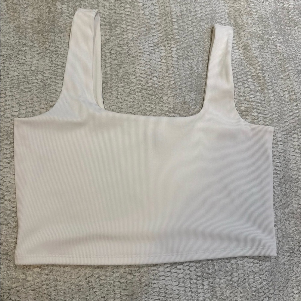 Express Ribbed Crop Top